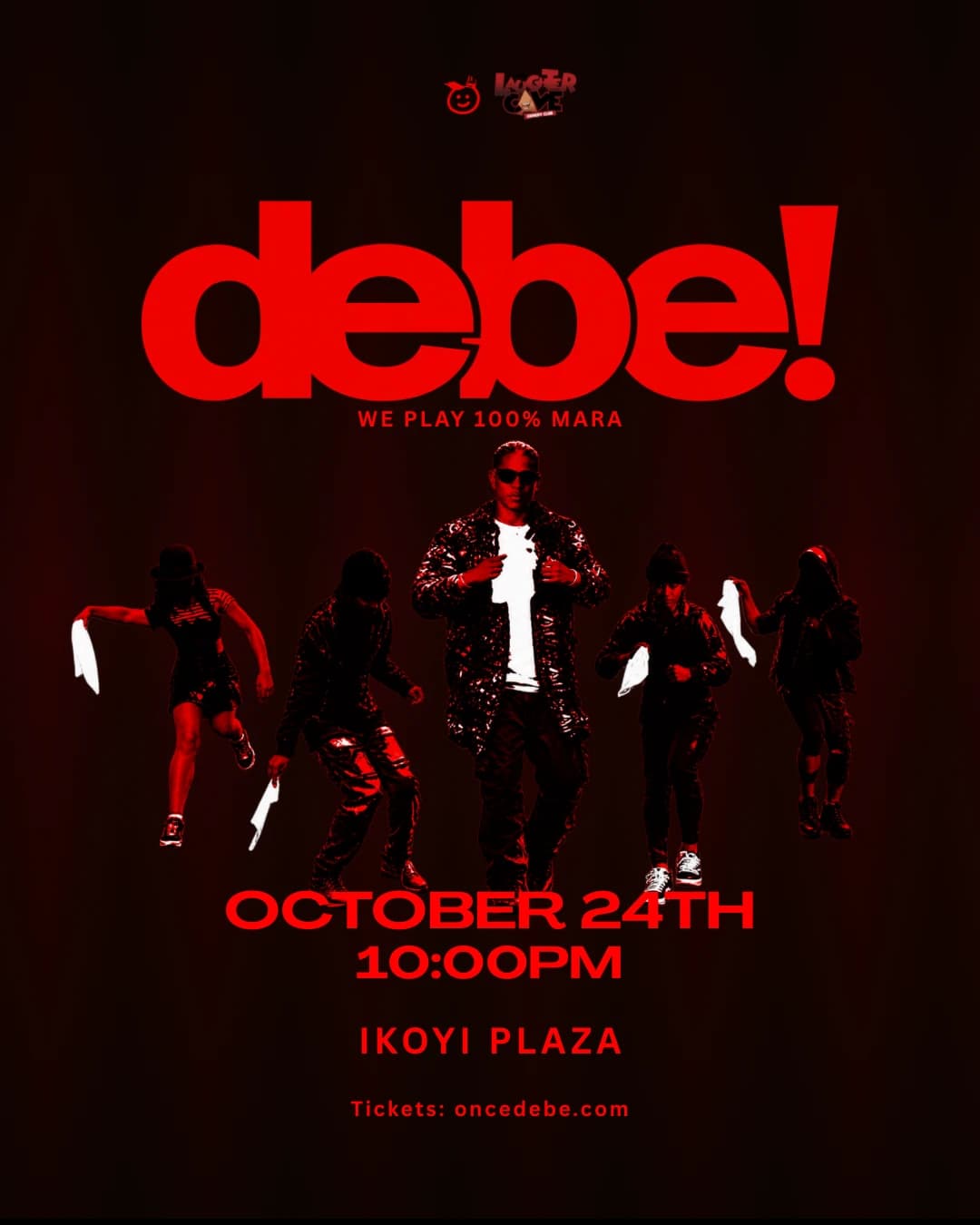debe! Tear Steps Halloween flyer